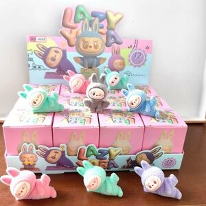 Bunny Plush Toy Set - Multicolor